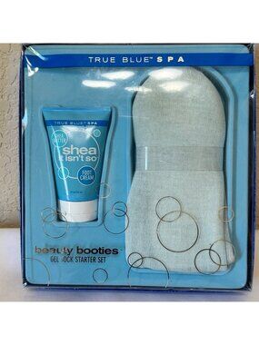 Bath & Body Works True Blue Spa Socks Shea It Isn't So Foot Cream Gift Set NEW